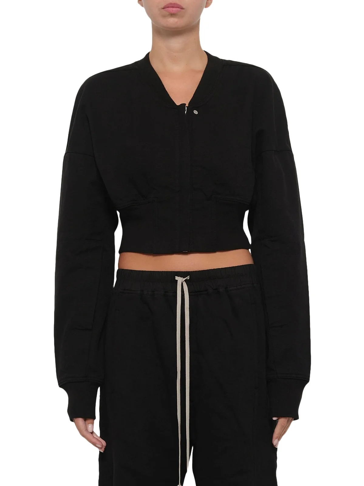 RICK OWENS DRKSHDW Flight Jacket Cropped