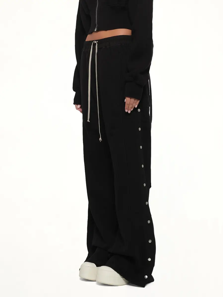 RICK OWENS DRKSHDW Wide Pusher Pants | Thumbnail 3 RICK OWENS DRKSHDW Wide Pusher Pants | Thumbnail 3