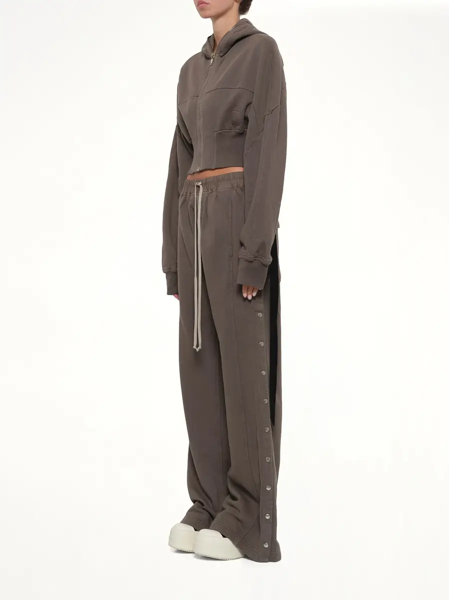 RICK OWENS DRKSHDW Wide Pusher Pants in Dust | Thumbnail 4 RICK OWENS DRKSHDW Wide Pusher Pants in Dust | Thumbnail 4