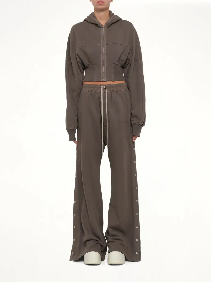 RICK OWENS DRKSHDW Wide Pusher Pants in Dust | Thumbnail 7 RICK OWENS DRKSHDW Wide Pusher Pants in Dust | Thumbnail 7