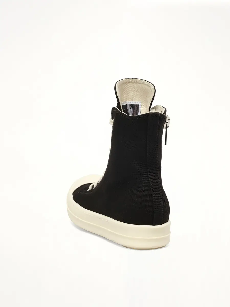 RICK OWENS DRKSHDW Sneaks in Black/milk | Thumbnail 3