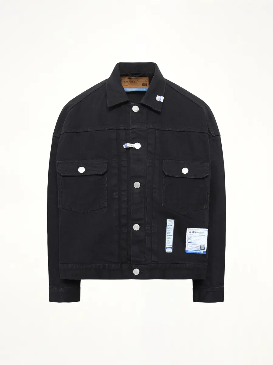 Maison MIHARA YASUHIRO Instrumental One Washed Selvage Denim Jacket | Thumbnail 2