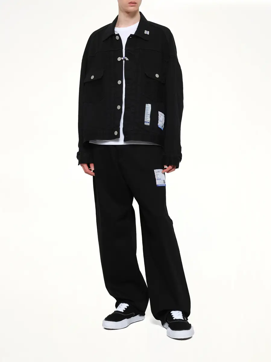 Maison MIHARA YASUHIRO Instrumental One Washed Selvage Denim Jacket | Thumbnail 4
