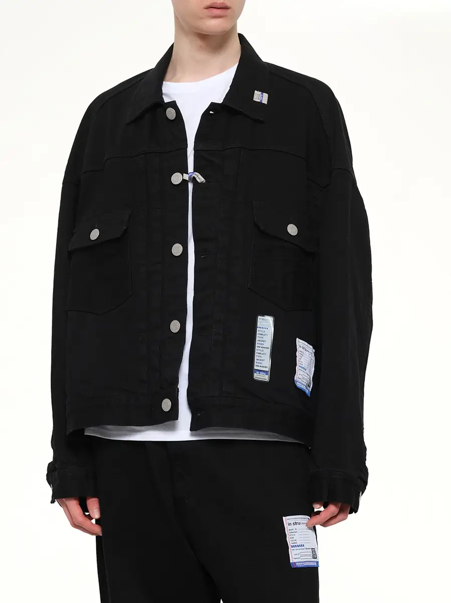 Maison MIHARA YASUHIRO Instrumental One Washed Selvage Denim Jacket | Thumbnail 6