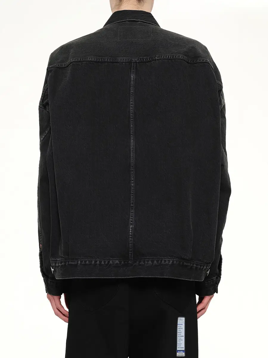 Maison MIHARA YASUHIRO Instrumental Hard Washed Selvage Denim Jacket | Thumbnail 5 Maison MIHARA YASUHIRO Instrumental Hard Washed Selvage Denim Jacket | Thumbnail 5