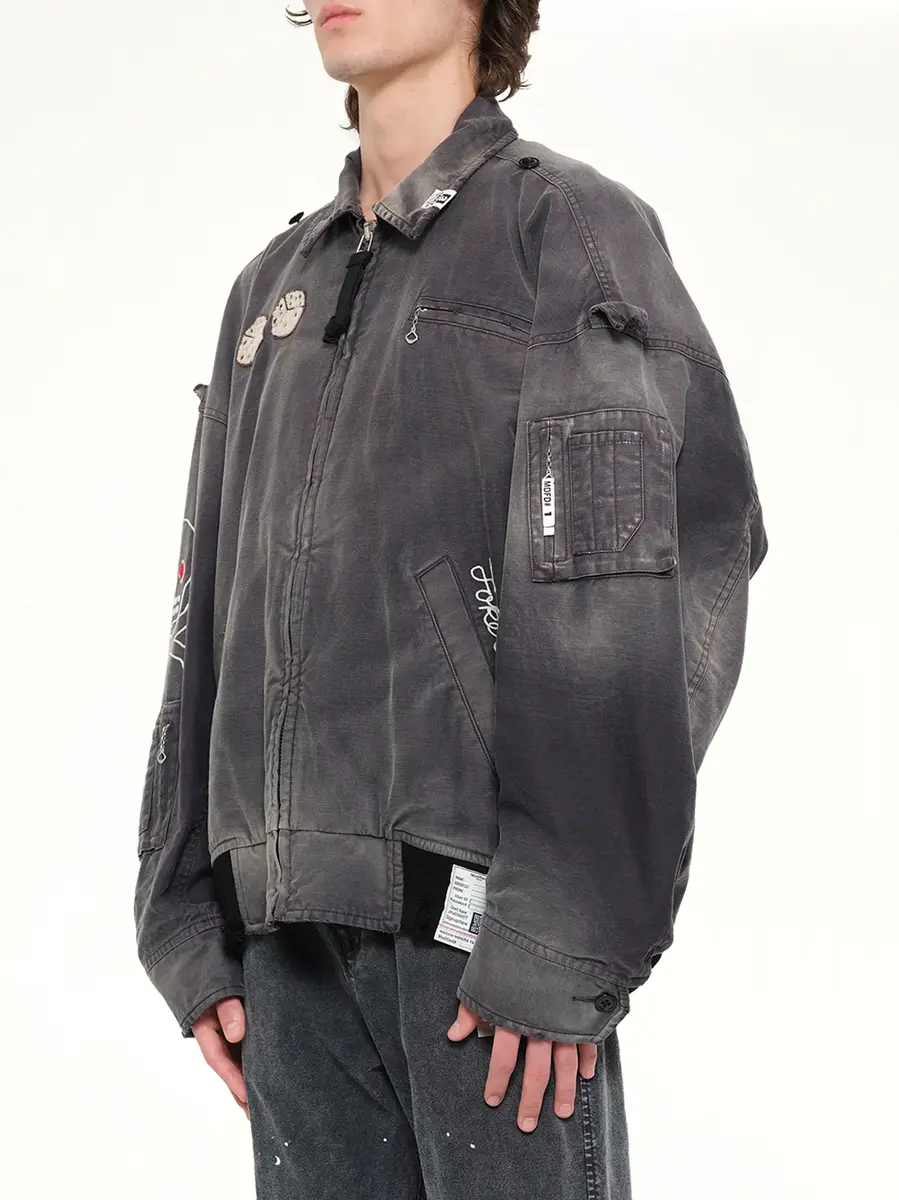 Maison MIHARA YASUHIRO Sun Faded Military Jacket | Thumbnail 3