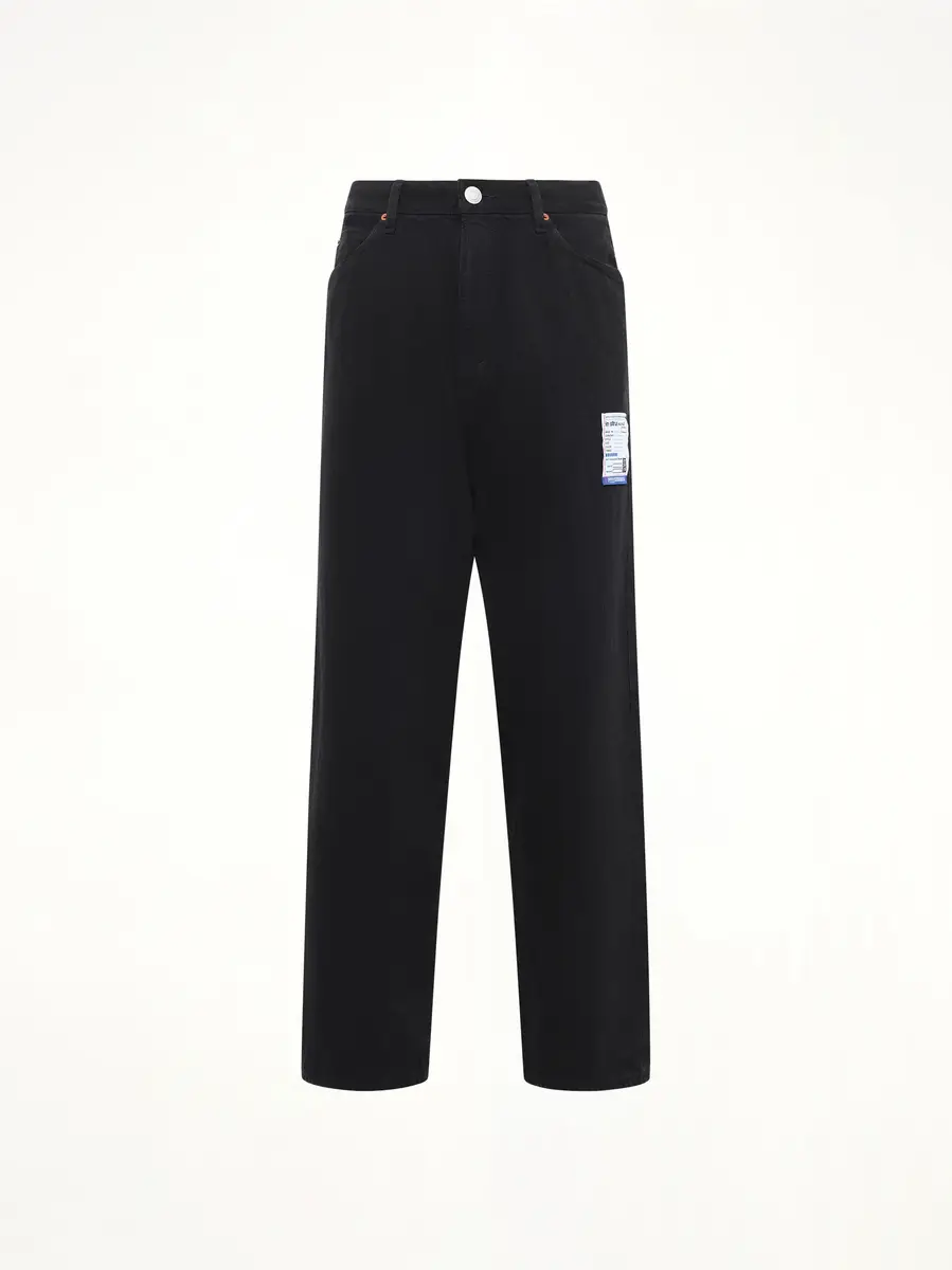 Maison MIHARA YASUHIRO Instrumental One Washed Selvage Denim Baggy Pants | Thumbnail 2