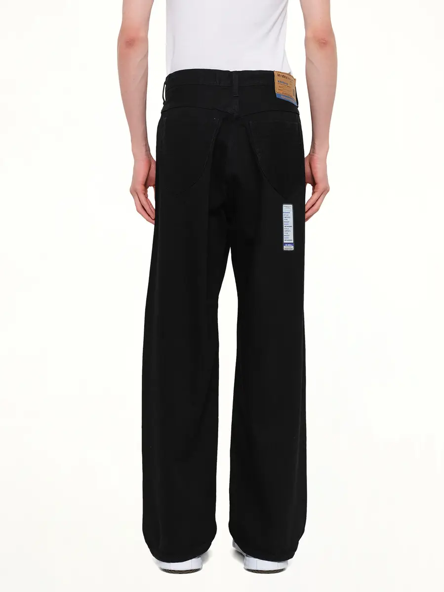 Maison MIHARA YASUHIRO Instrumental One Washed Selvage Denim Baggy Pants | Thumbnail 5