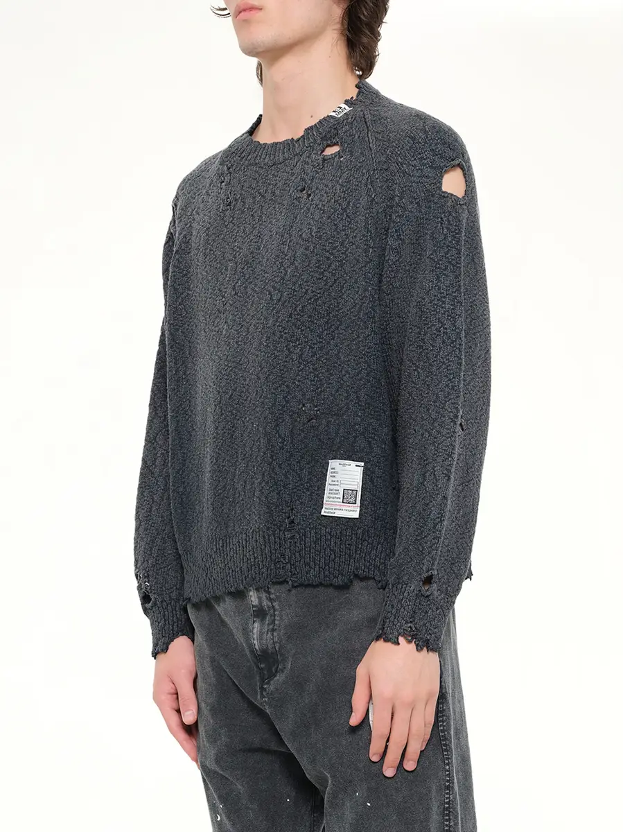 Maison MIHARA YASUHIRO Sun Faded Knit Pullover | Thumbnail 3 Maison MIHARA YASUHIRO Sun Faded Knit Pullover | Thumbnail 3