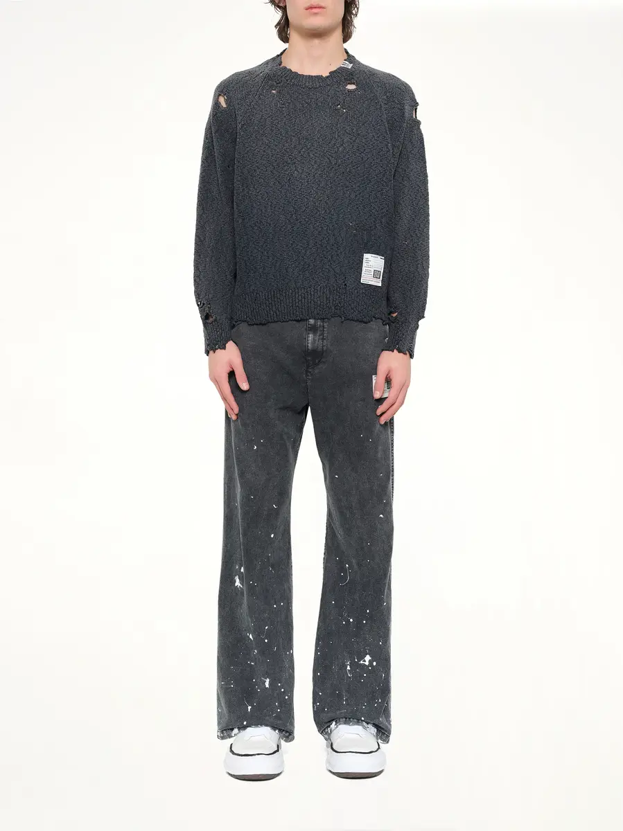 Maison MIHARA YASUHIRO Sun Faded Knit Pullover | Thumbnail 7 Maison MIHARA YASUHIRO Sun Faded Knit Pullover | Thumbnail 7