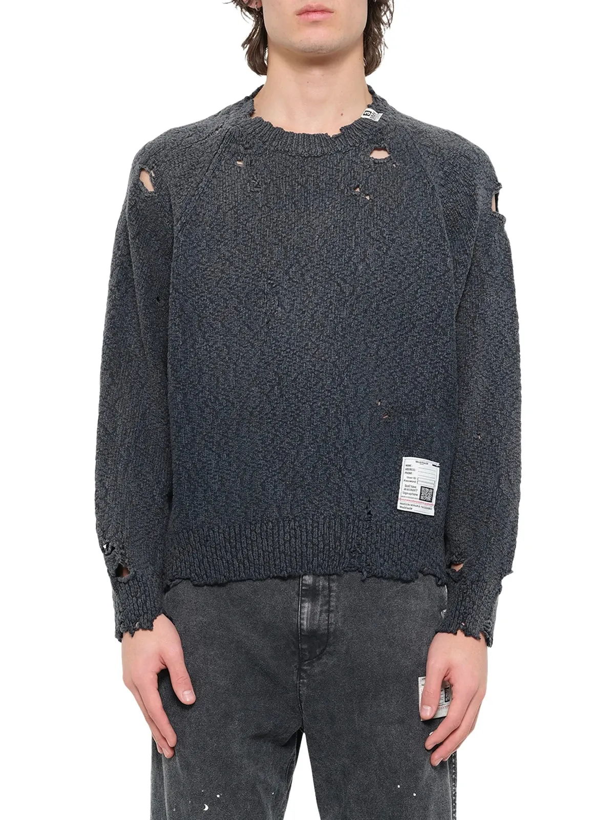 Maison MIHARA YASUHIRO Sun Faded Knit Pullover