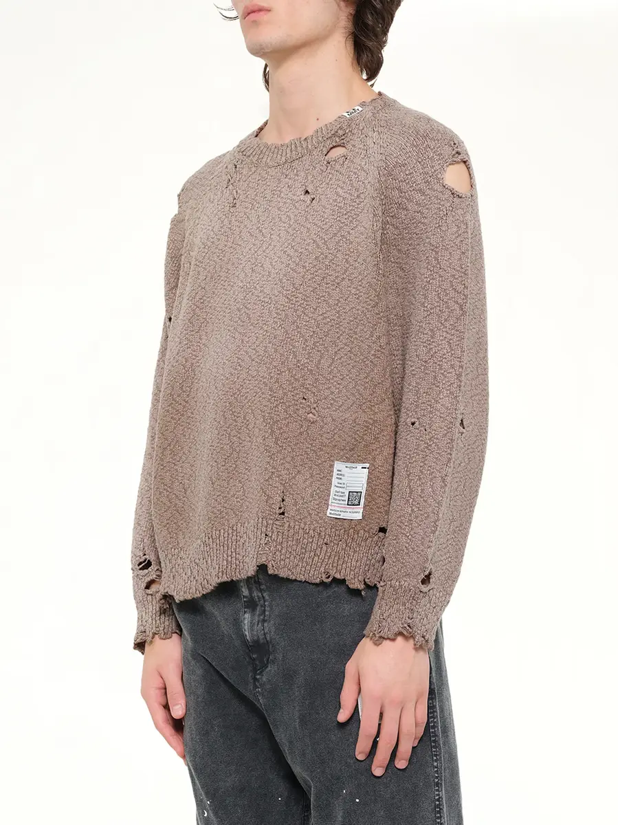 Maison MIHARA YASUHIRO Sun Faded Knit Pullover | Thumbnail 3 Maison MIHARA YASUHIRO Sun Faded Knit Pullover | Thumbnail 3