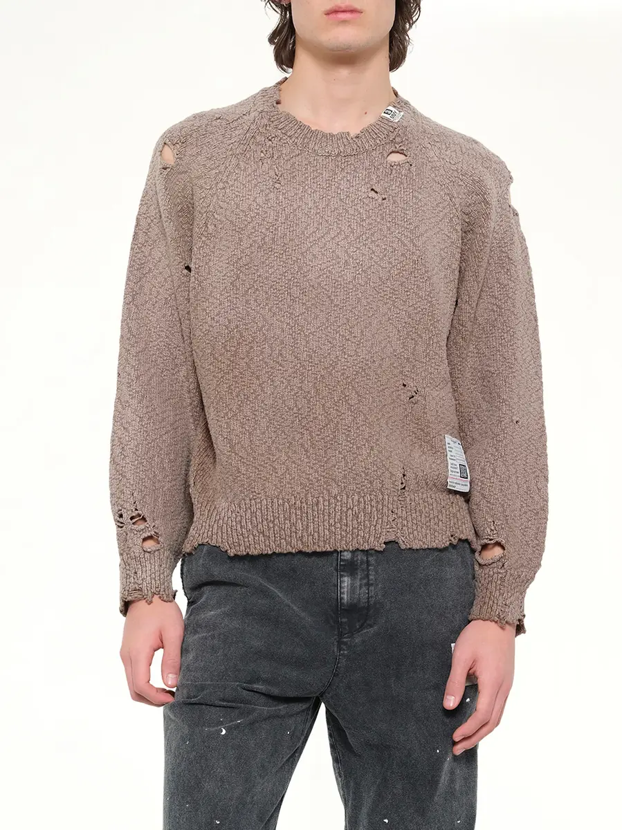 Maison MIHARA YASUHIRO Sun Faded Knit Pullover | Thumbnail 6 Maison MIHARA YASUHIRO Sun Faded Knit Pullover | Thumbnail 6
