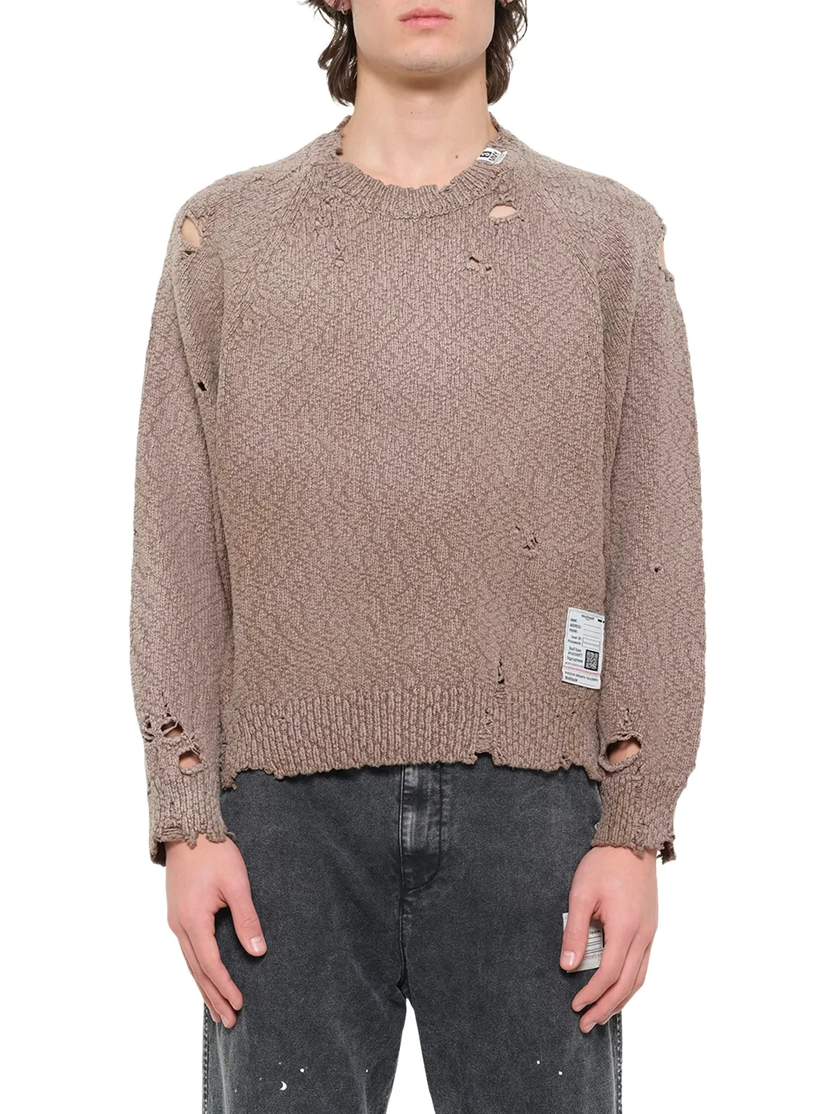 Maison MIHARA YASUHIRO Sun Faded Knit Pullover