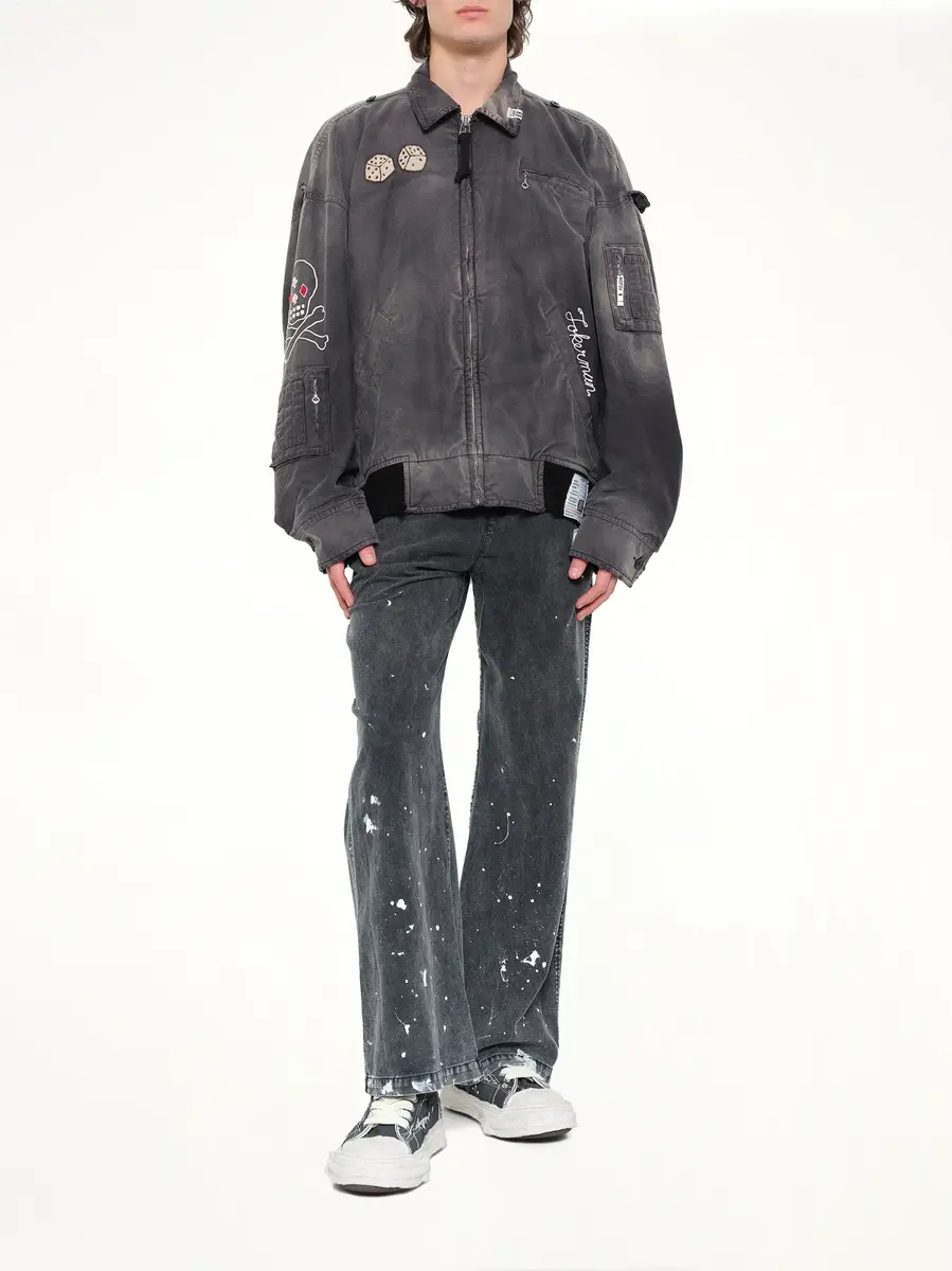 Maison MIHARA YASUHIRO Distressed Cotton Linen Trousers | Thumbnail 4 Maison MIHARA YASUHIRO Distressed Cotton Linen Trousers | Thumbnail 4