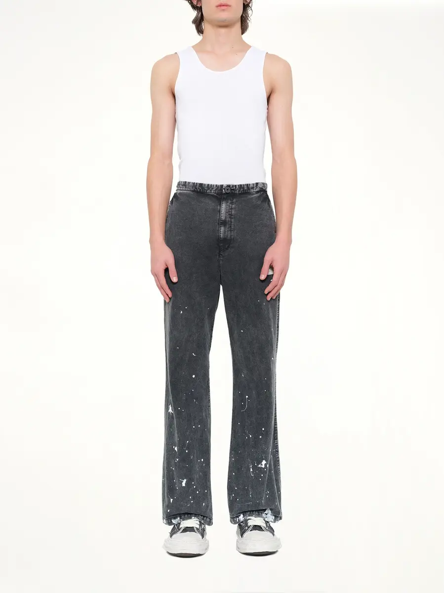 Maison MIHARA YASUHIRO Distressed Cotton Linen Trousers | Thumbnail 7 Maison MIHARA YASUHIRO Distressed Cotton Linen Trousers | Thumbnail 7