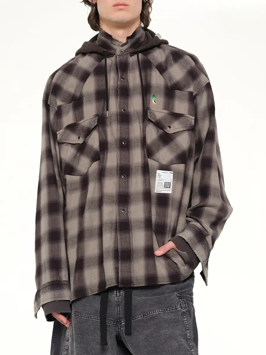 Maison MIHARA YASUHIRO Sweat Hoodie L/s Shirts in Gray | Thumbnail 6 Maison MIHARA YASUHIRO Sweat Hoodie L/s Shirts in Gray | Thumbnail 6