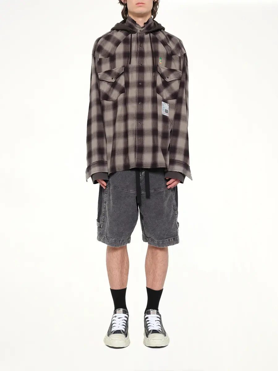 Maison MIHARA YASUHIRO Sweat Hoodie L/s Shirts in Gray | Thumbnail 7 Maison MIHARA YASUHIRO Sweat Hoodie L/s Shirts in Gray | Thumbnail 7
