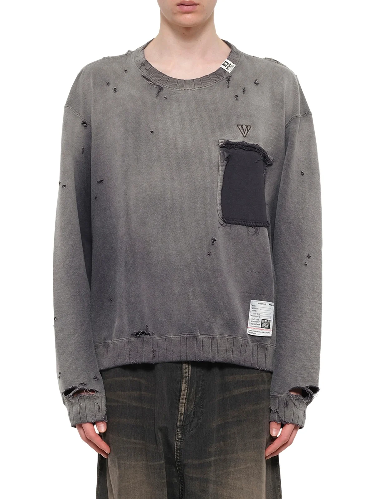 Maison MIHARA YASUHIRO Sun Faded Pullover