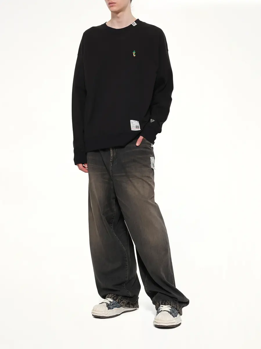 Maison MIHARA YASUHIRO Leon Embroidery Pullover | Thumbnail 4 Maison MIHARA YASUHIRO Leon Embroidery Pullover | Thumbnail 4