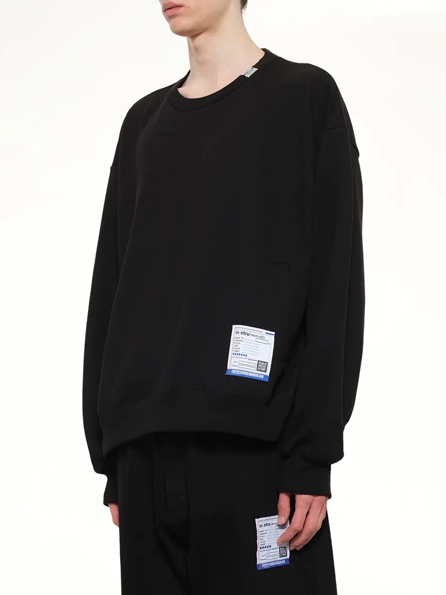Maison MIHARA YASUHIRO Instrumental Heavy Weight French Terry Sweatshirt | Thumbnail 3