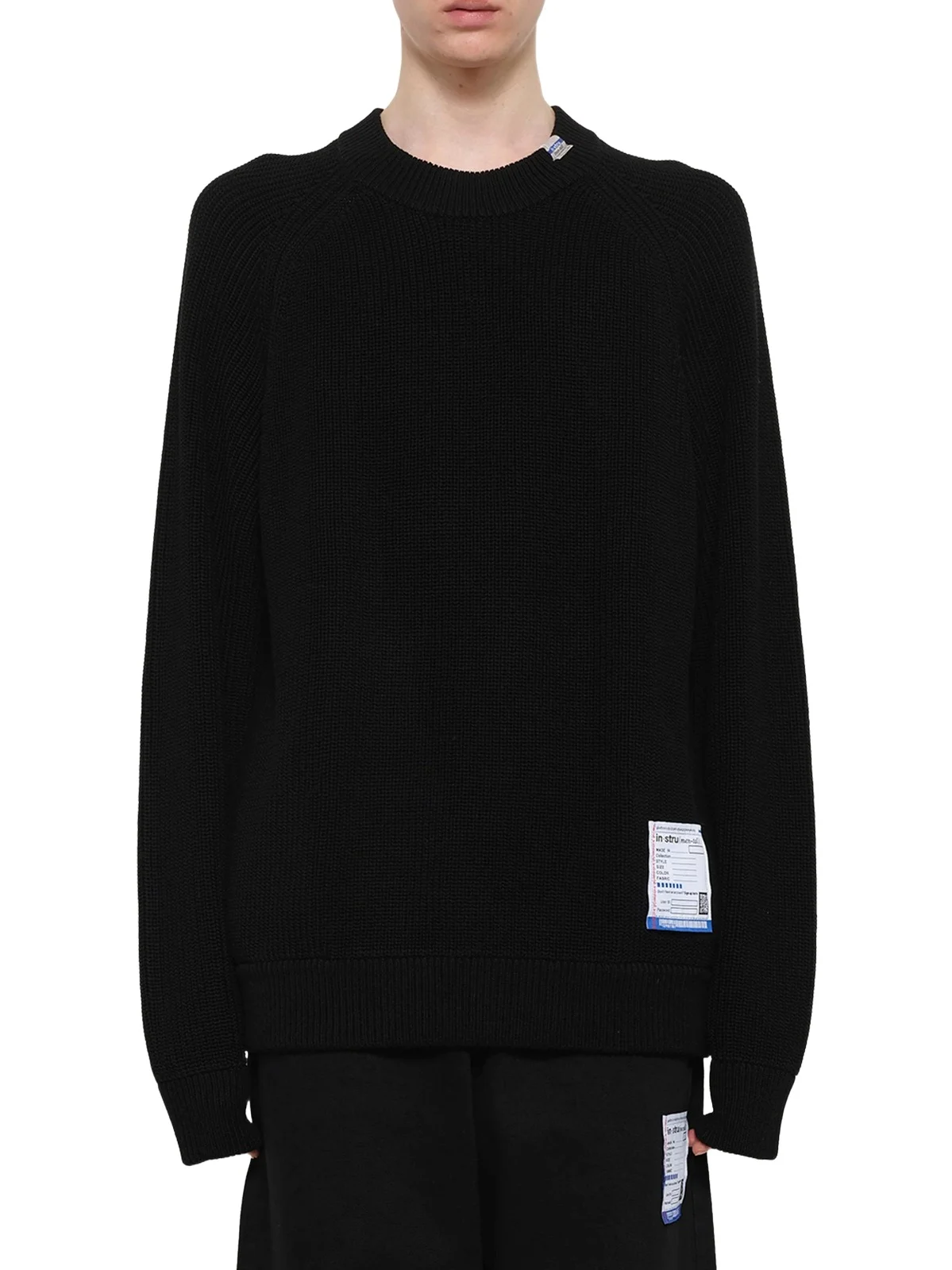 Maison MIHARA YASUHIRO Instrumental High Density Knit Pullover