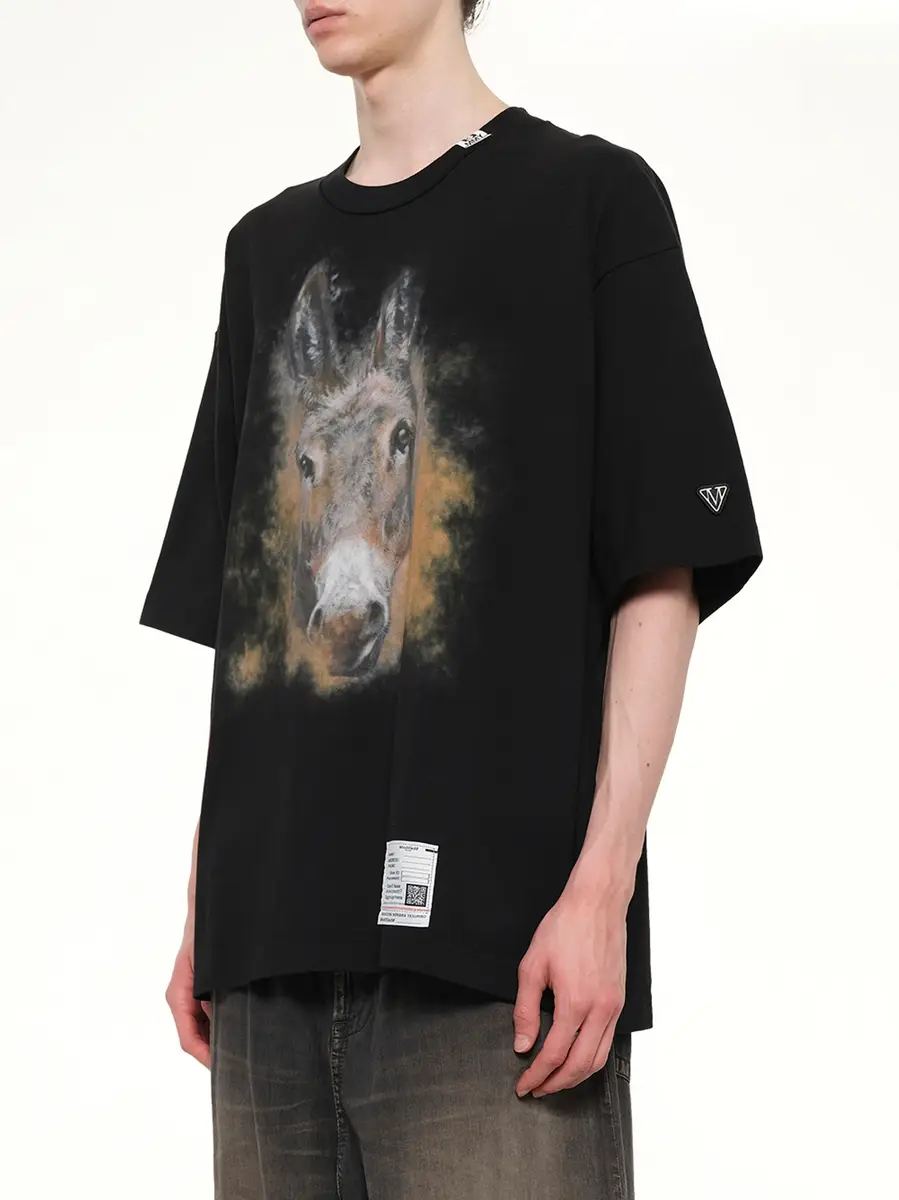 Maison MIHARA YASUHIRO Horse Printed T-shirt | Thumbnail 3 Maison MIHARA YASUHIRO Horse Printed T-shirt | Thumbnail 3