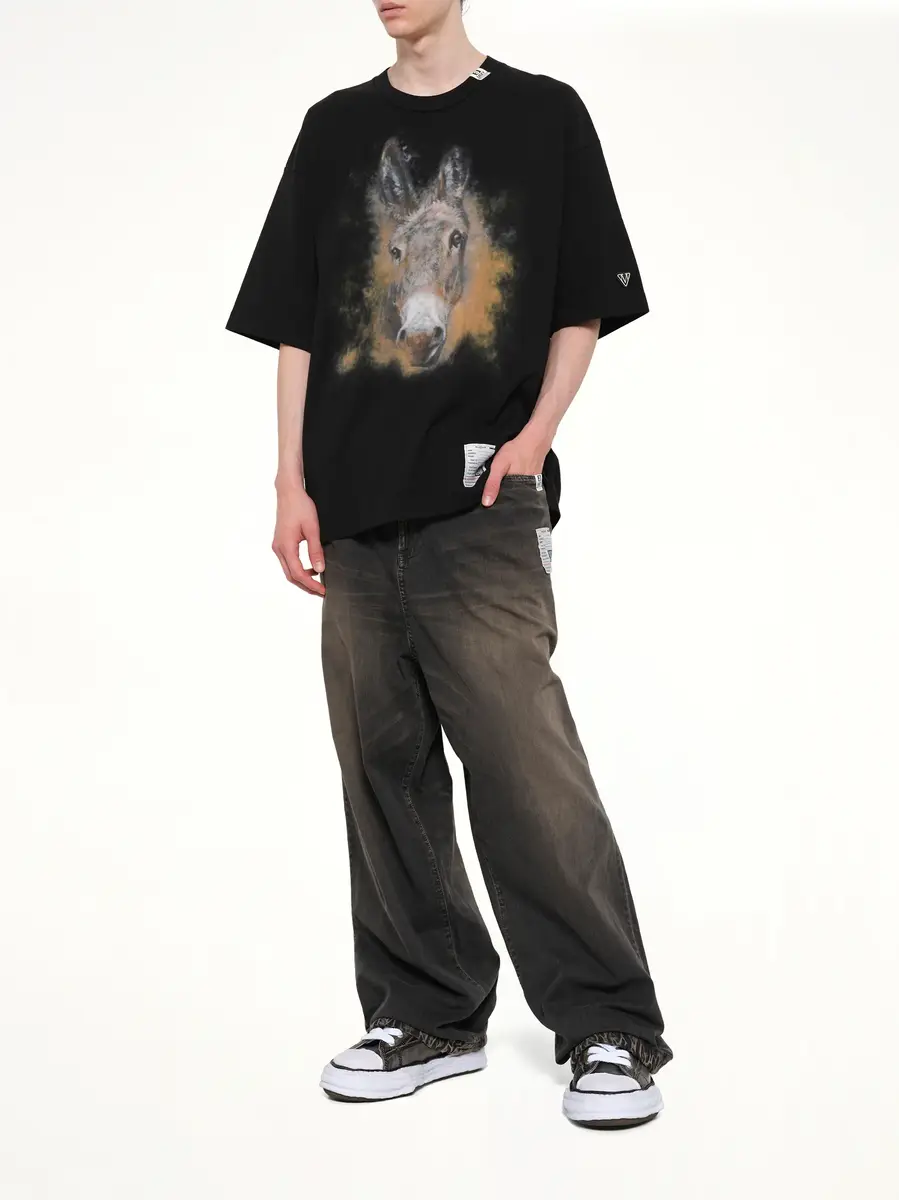 Maison MIHARA YASUHIRO Horse Printed T-shirt | Thumbnail 4 Maison MIHARA YASUHIRO Horse Printed T-shirt | Thumbnail 4