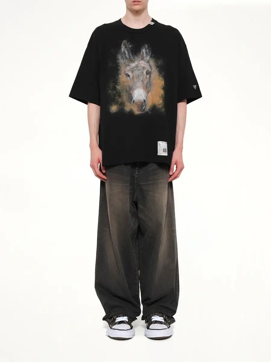 Maison MIHARA YASUHIRO Horse Printed T-shirt | Thumbnail 7 Maison MIHARA YASUHIRO Horse Printed T-shirt | Thumbnail 7