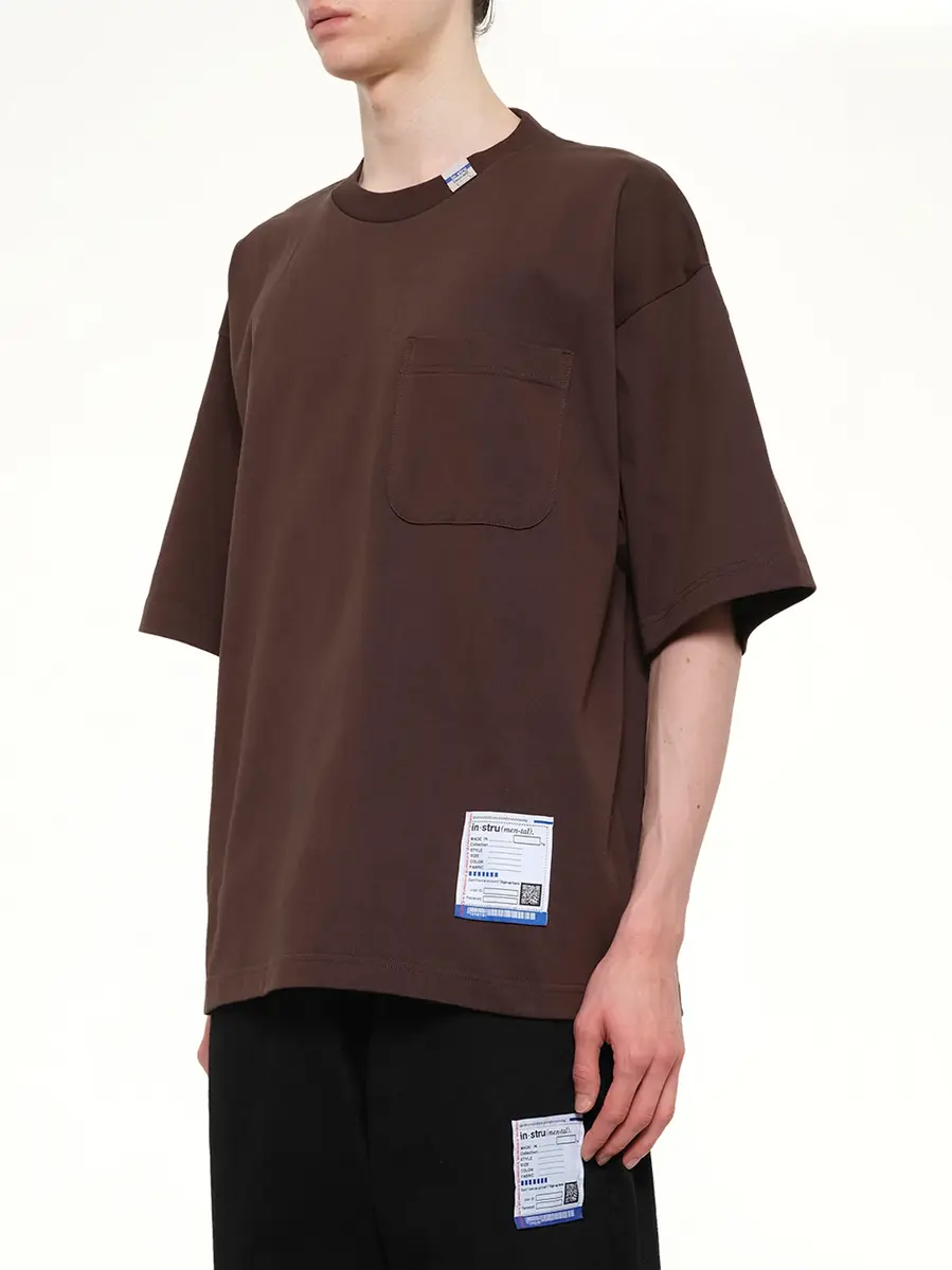 Maison MIHARA YASUHIRO Instrumental Heavy Weight Pocket T-shirt | Thumbnail 3 Maison MIHARA YASUHIRO Instrumental Heavy Weight Pocket T-shirt | Thumbnail 3