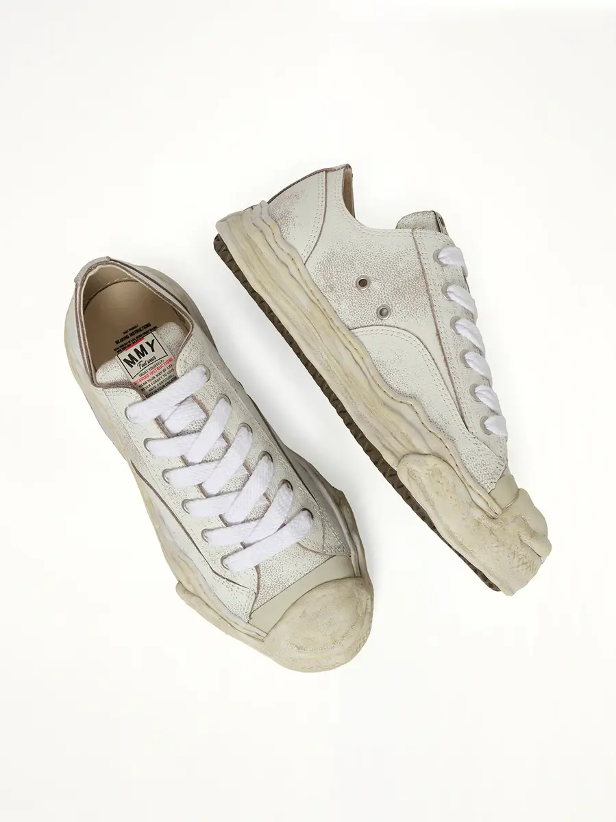 Maison MIHARA YASUHIRO Hank OG Shrink Leather Sneaker | Thumbnail 4 Maison MIHARA YASUHIRO Hank OG Shrink Leather Sneaker | Thumbnail 4