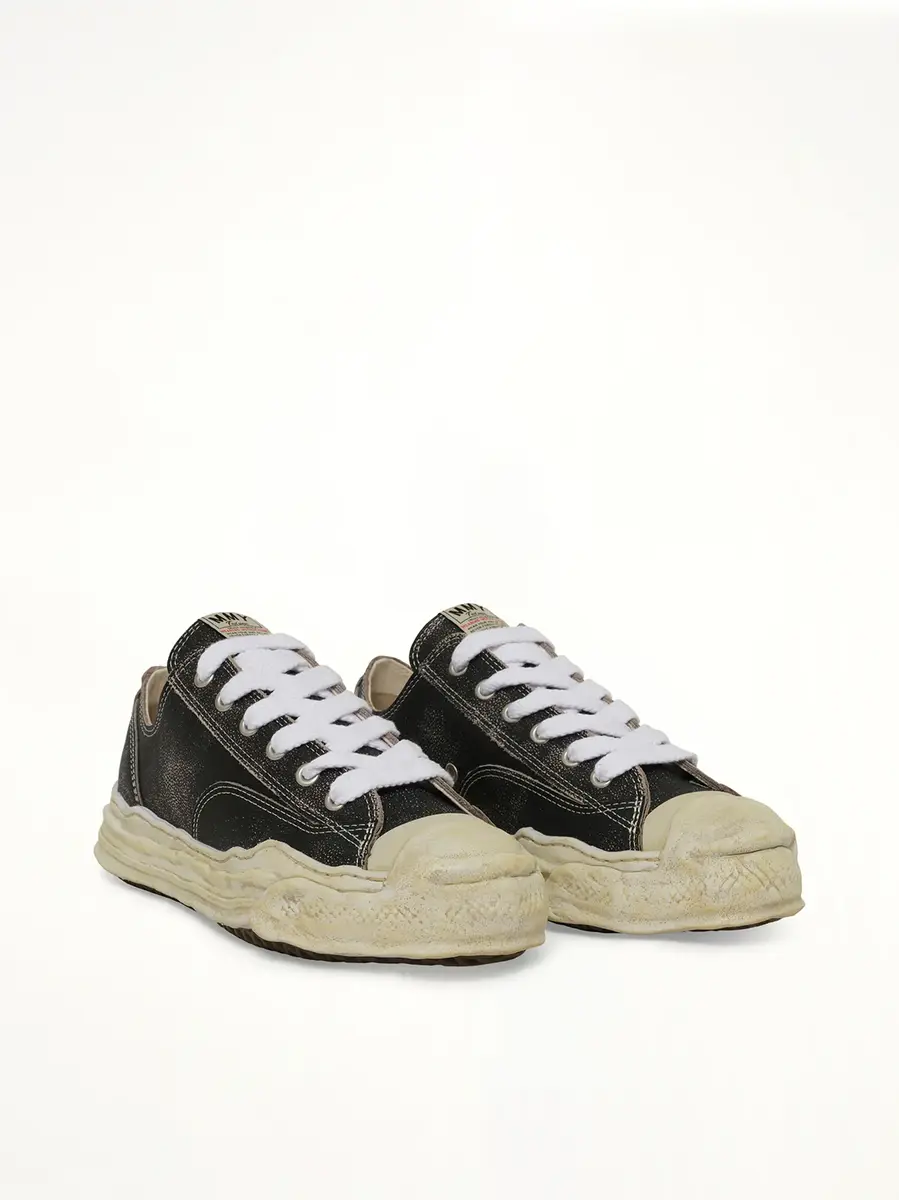 Maison MIHARA YASUHIRO Hank OG Shrink Leather Sneaker | Thumbnail 2 Maison MIHARA YASUHIRO Hank OG Shrink Leather Sneaker | Thumbnail 2