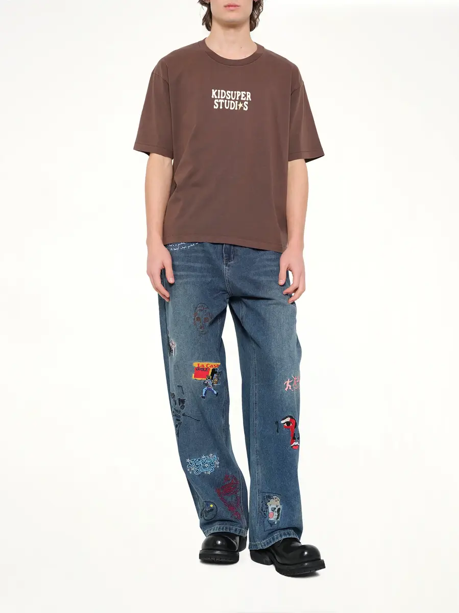 KidSuper Embroidered Paintings Balloon Pants | Thumbnail 4 KidSuper Embroidered Paintings Balloon Pants | Thumbnail 4