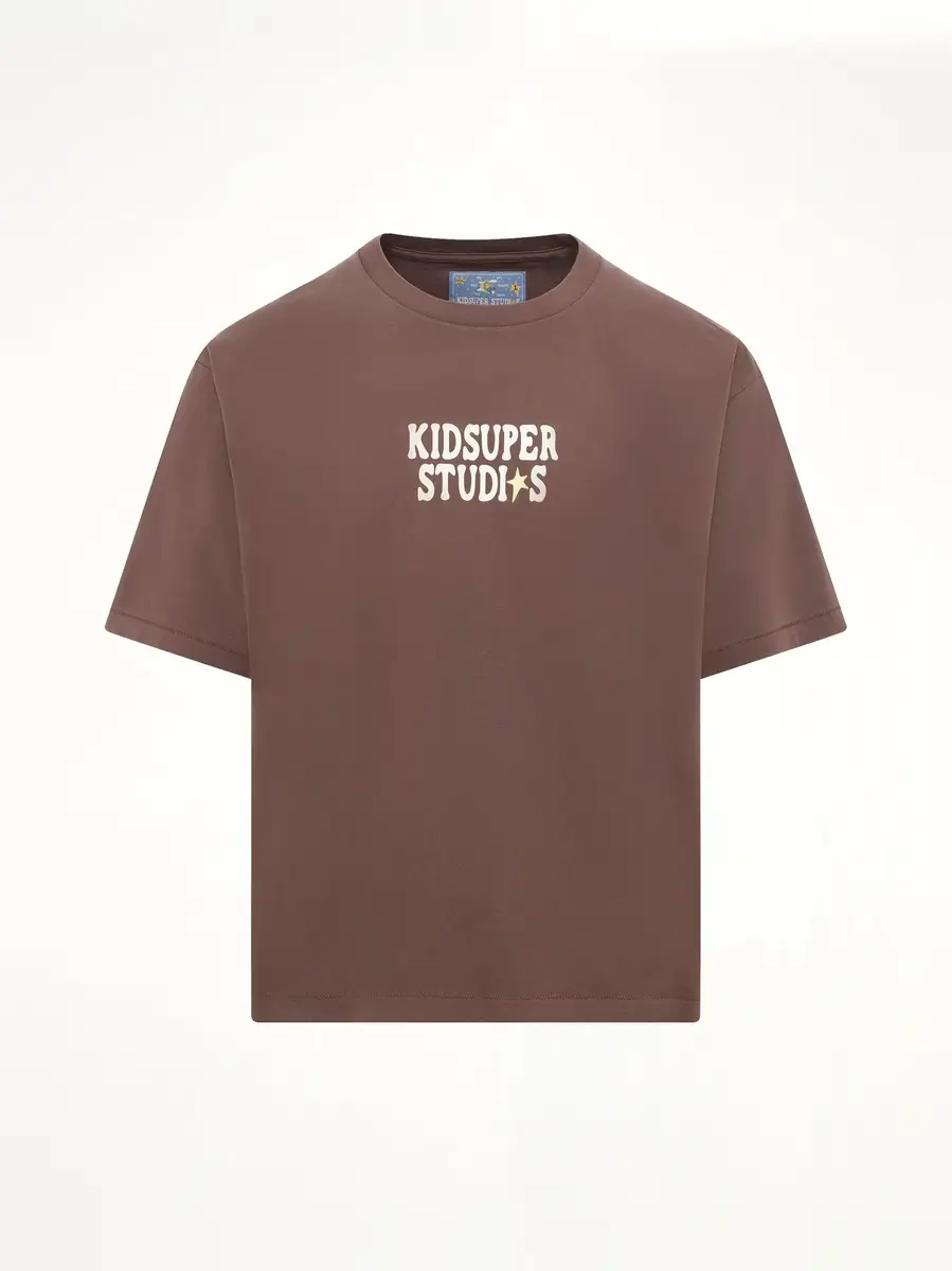 KidSuper The Boy Who Jumped Moon T-shirt in Mocha | Thumbnail 2 KidSuper The Boy Who Jumped Moon T-shirt in Mocha | Thumbnail 2