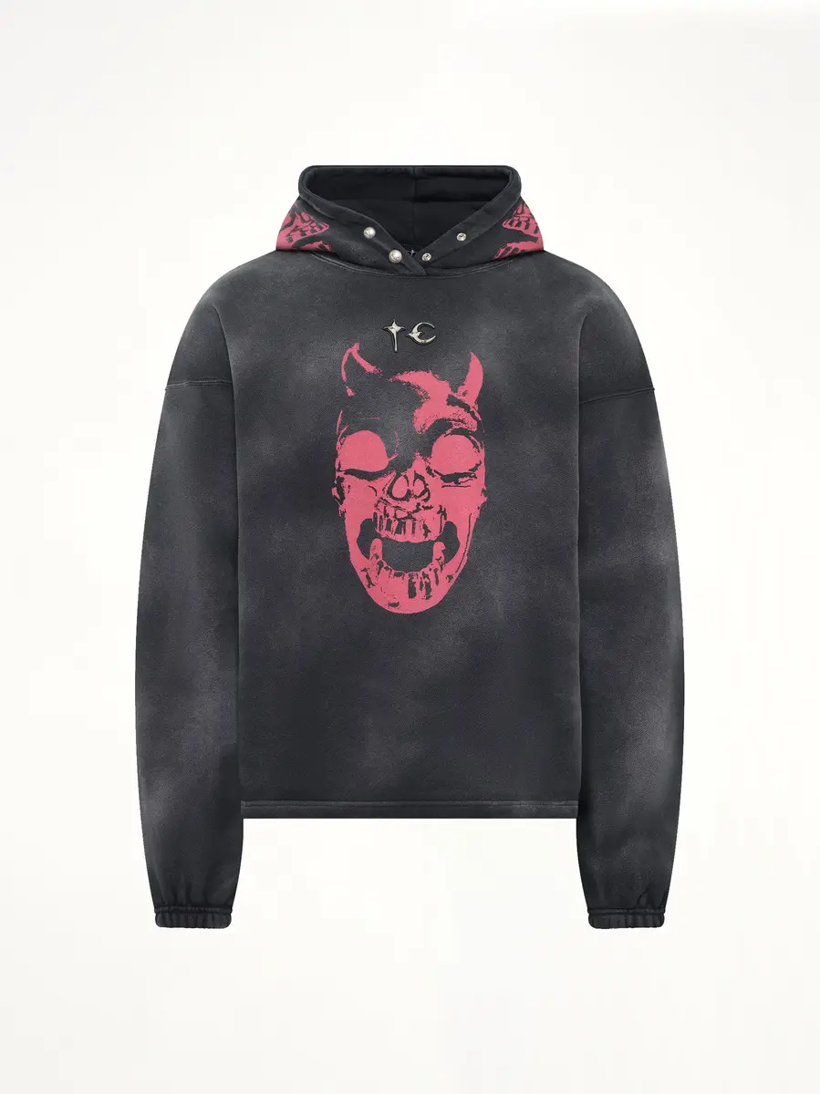THUG CLUB TC Riding Skull Hoodie | Thumbnail 2
