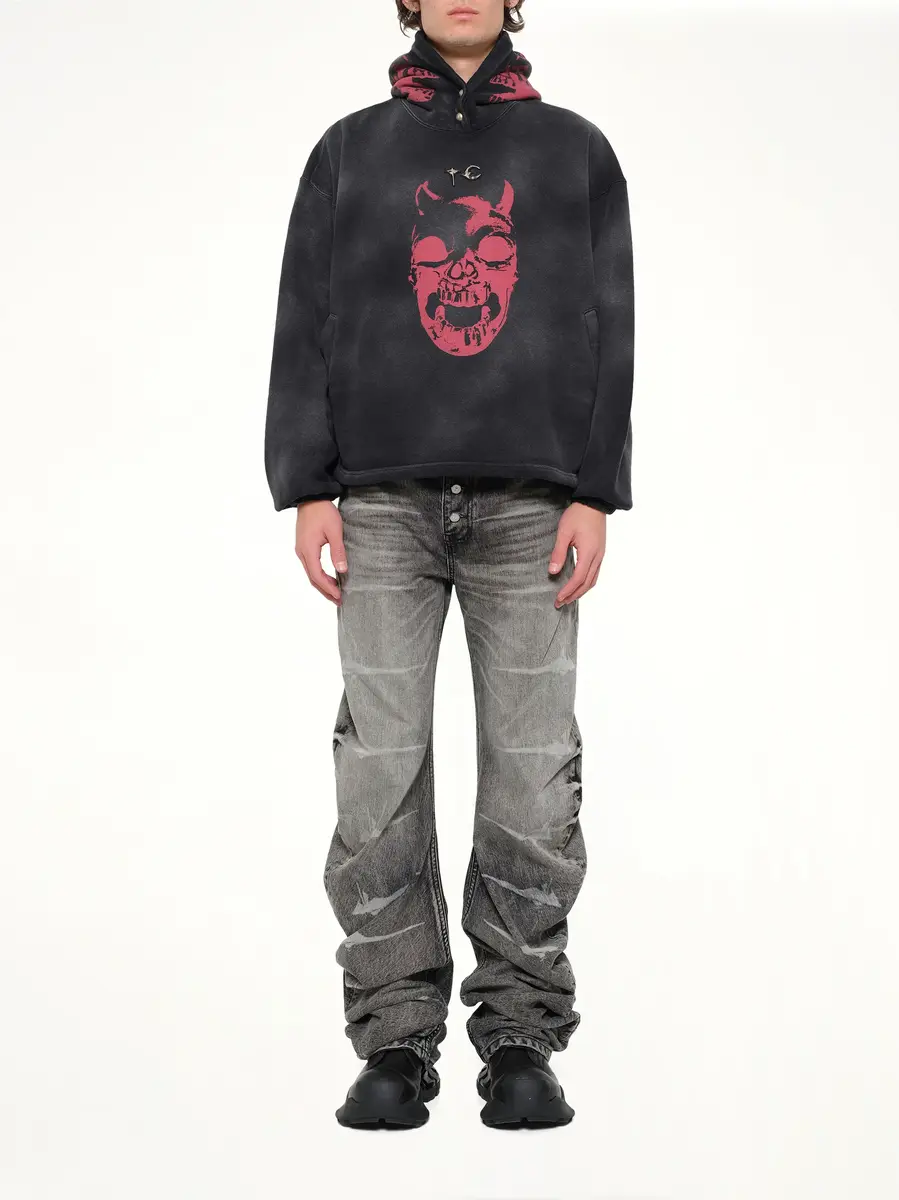 THUG CLUB TC Riding Skull Hoodie | Thumbnail 7
