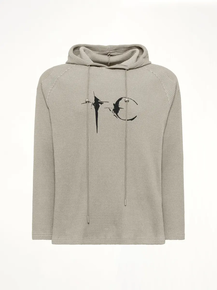 THUG CLUB Bulk Shoulder Waffle Hoodie | Thumbnail 2 THUG CLUB Bulk Shoulder Waffle Hoodie | Thumbnail 2