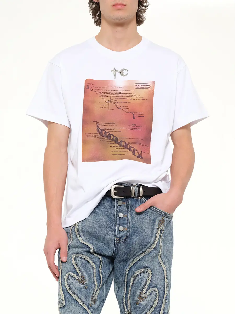 THUG CLUB Men's Fashion Hell T-shirt | Thumbnail 6