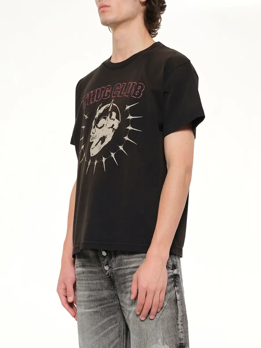THUG CLUB Vintage Riding Skull T-shirt | Thumbnail 3 THUG CLUB Vintage Riding Skull T-shirt | Thumbnail 3