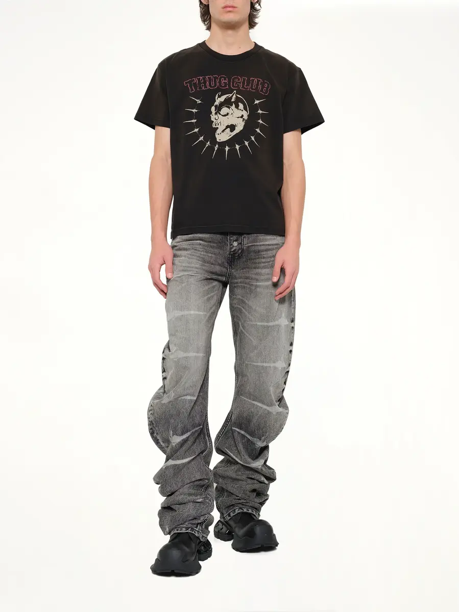 THUG CLUB Vintage Riding Skull T-shirt | Thumbnail 4 THUG CLUB Vintage Riding Skull T-shirt | Thumbnail 4