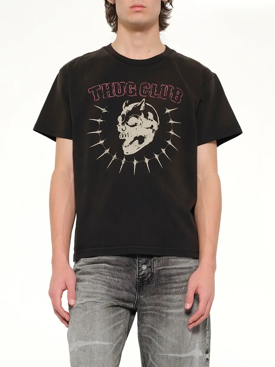 THUG CLUB Vintage Riding Skull T-shirt | Thumbnail 6 THUG CLUB Vintage Riding Skull T-shirt | Thumbnail 6