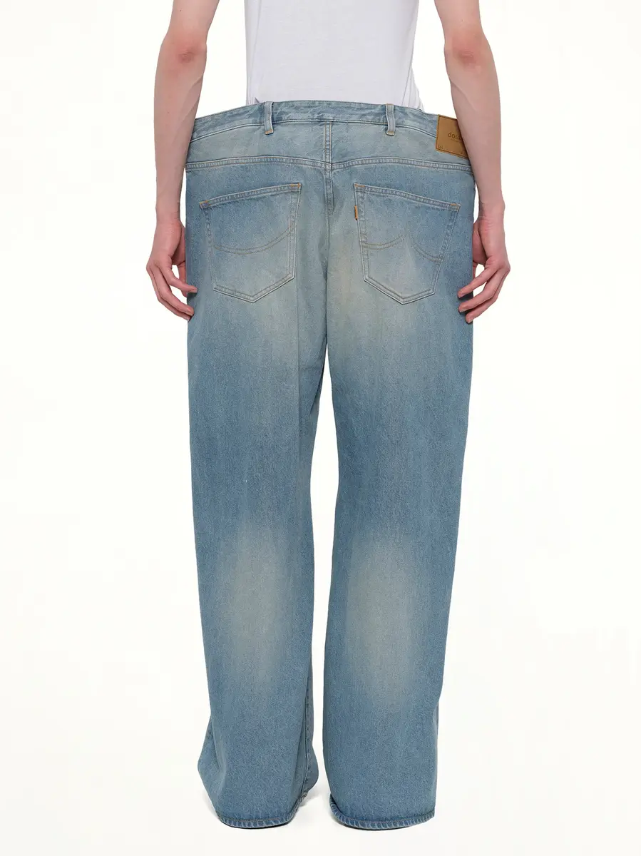 DOUBLET Floating Waist Denim Pants in Indigo | Thumbnail 5 DOUBLET Floating Waist Denim Pants in Indigo | Thumbnail 5