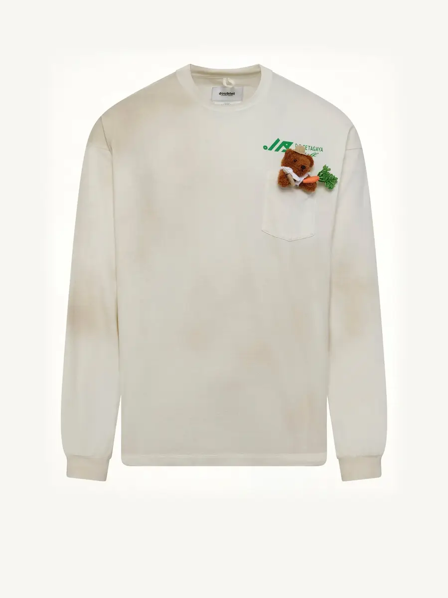 DOUBLET L/s T-shirt With My Workwear Bear | Thumbnail 2 DOUBLET L/s T-shirt With My Workwear Bear | Thumbnail 2