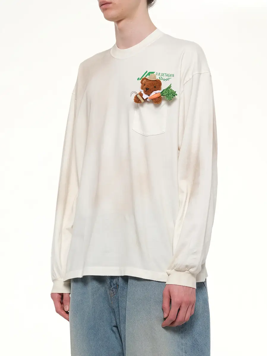DOUBLET L/s T-shirt With My Workwear Bear | Thumbnail 3 DOUBLET L/s T-shirt With My Workwear Bear | Thumbnail 3