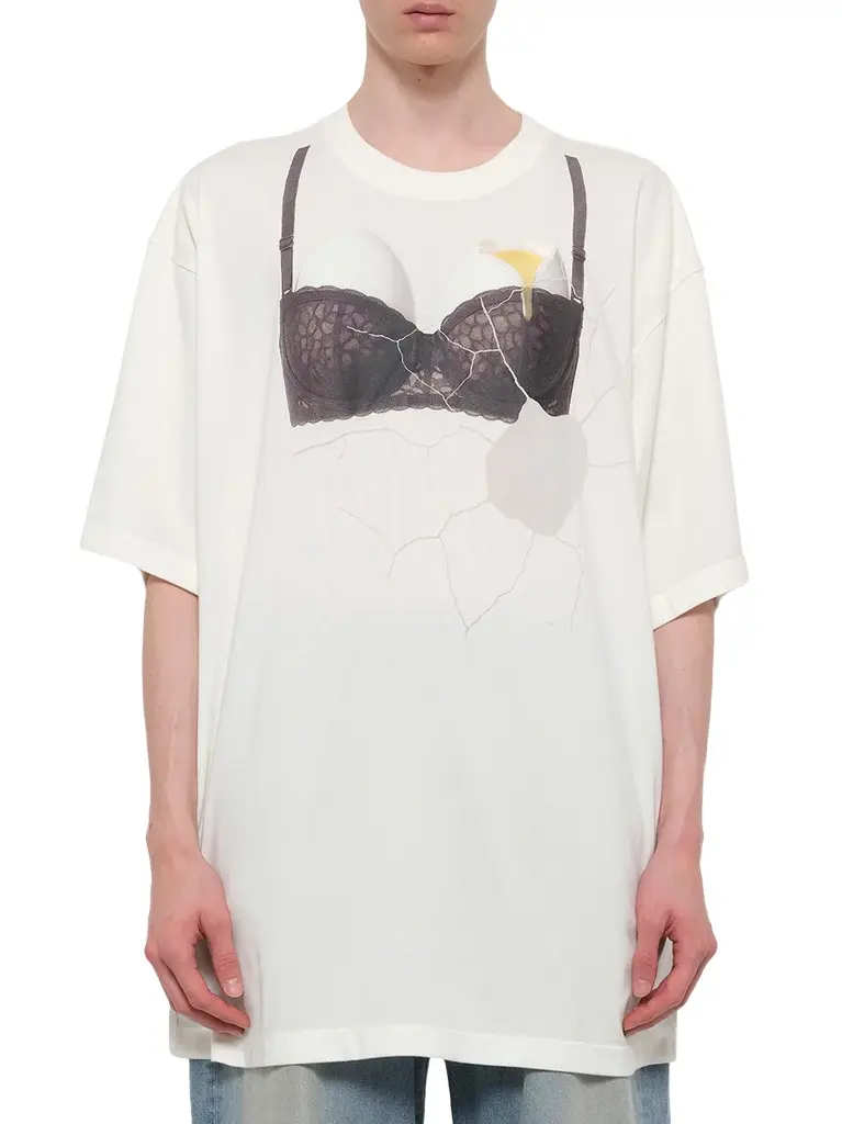 DOUBLET Egg Bra T-shirt