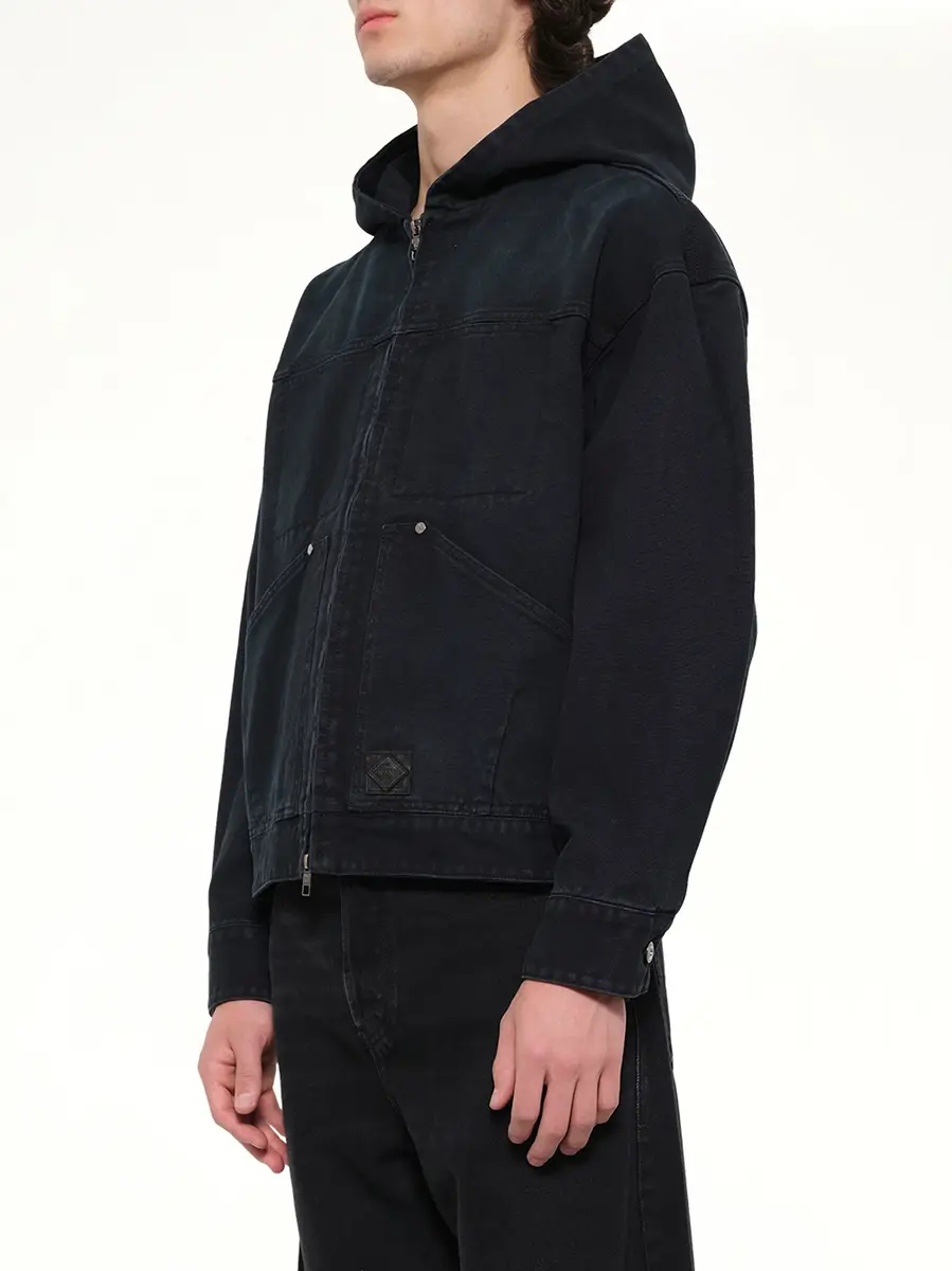 WOOYOUNGMI Hooded Work Jacket | Thumbnail 3