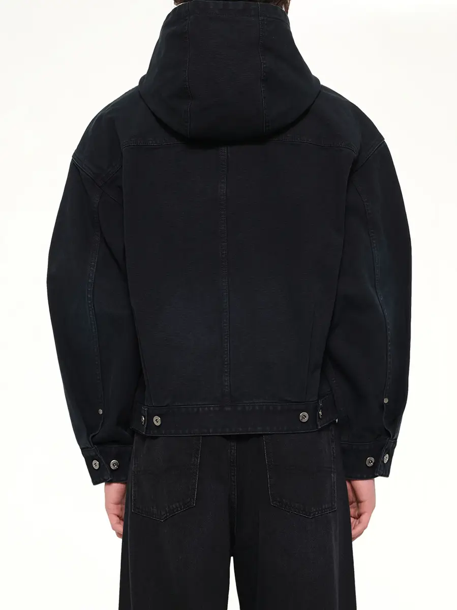 WOOYOUNGMI Hooded Work Jacket | Thumbnail 5