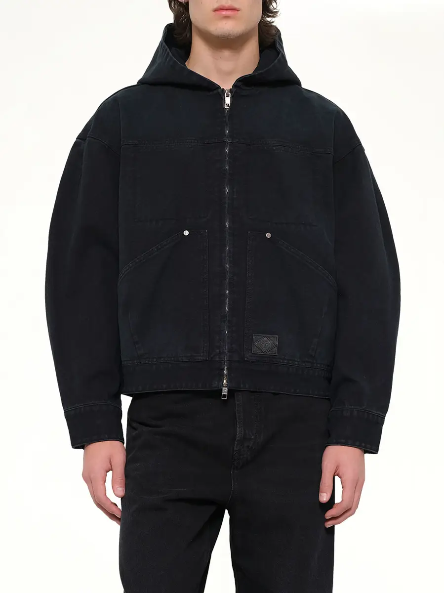 WOOYOUNGMI Hooded Work Jacket | Thumbnail 6