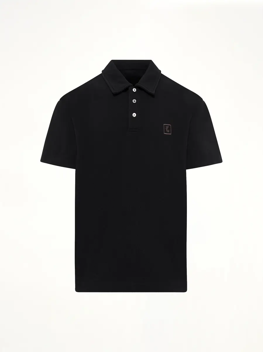 WOOYOUNGMI Mud Paint Polo | Thumbnail 2 WOOYOUNGMI Mud Paint Polo | Thumbnail 2