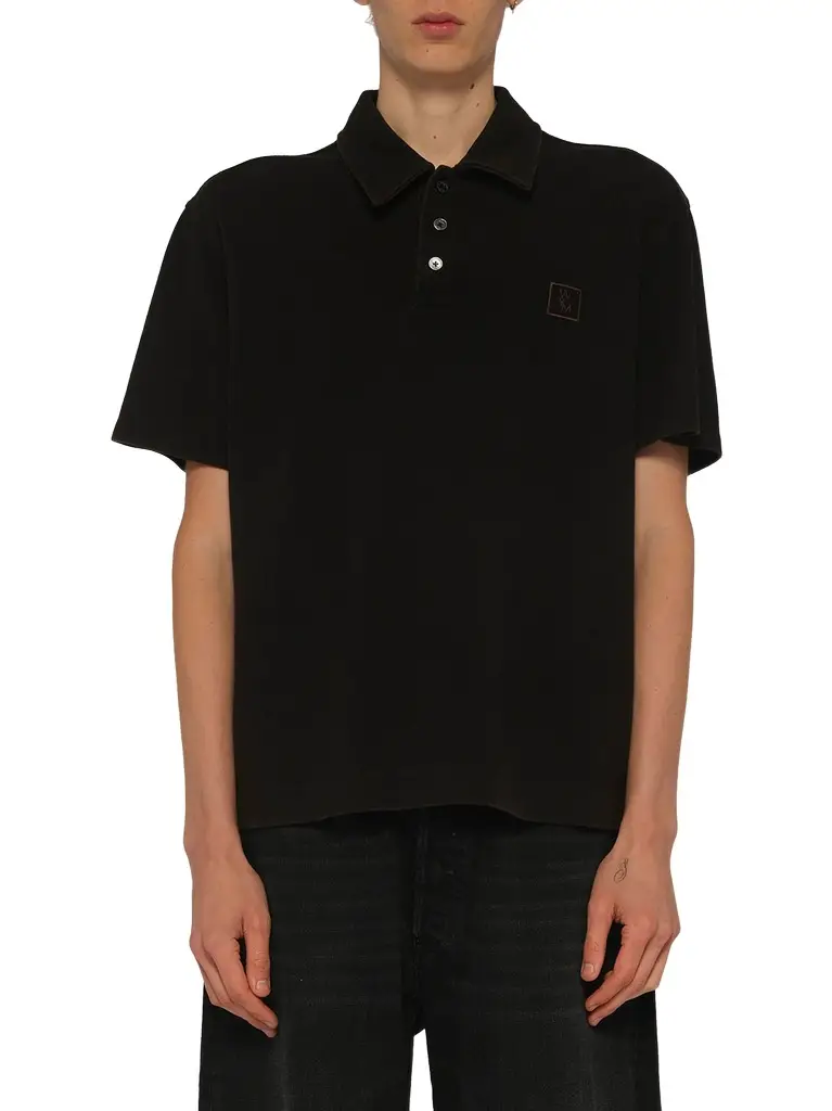 WOOYOUNGMI Mud Paint Polo